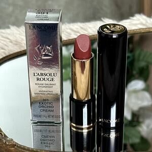 New! Lancome L'absolu Rouge Click Top Shaping Lipstick 391 Exotic Orchid Cream